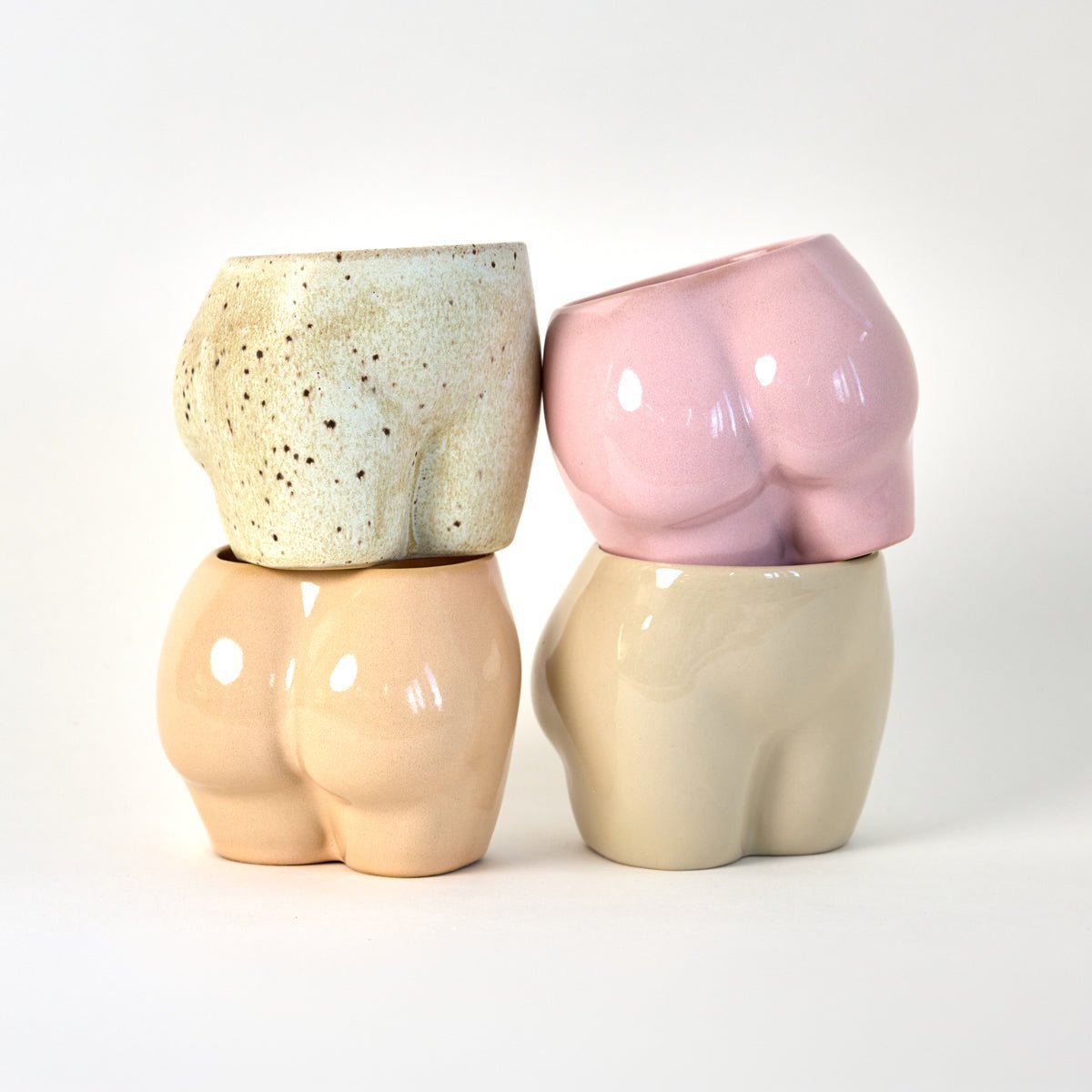 🎁 Booty Becher – Keramik Becher in Po-Form (100% off)