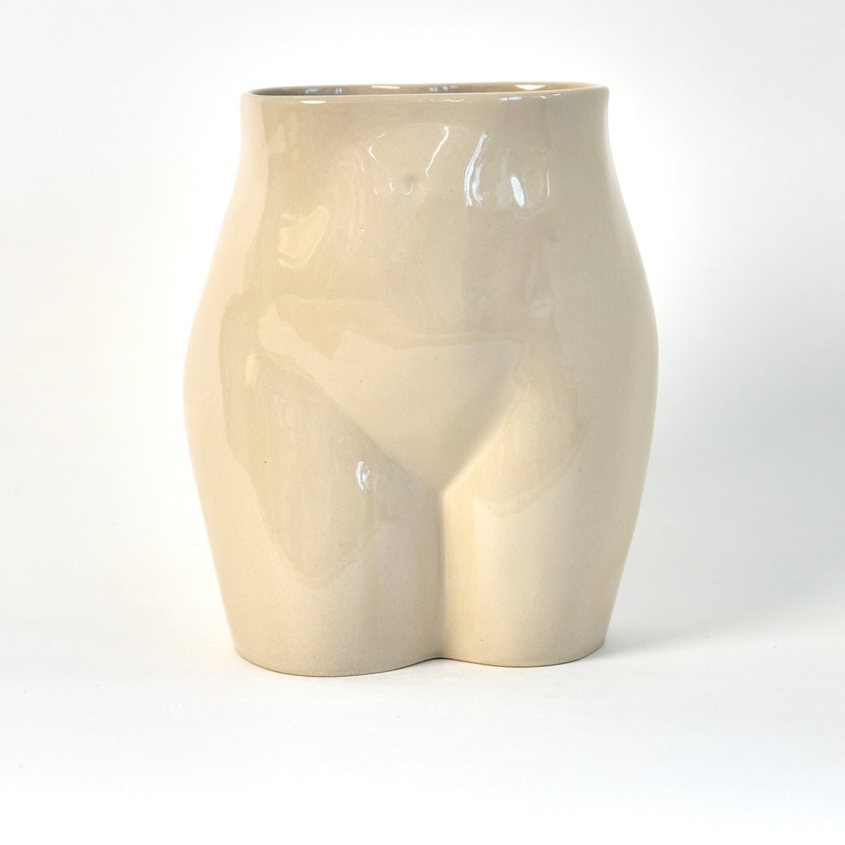 Design Vase Körperform Keramik handgemacht Hamburg Interior